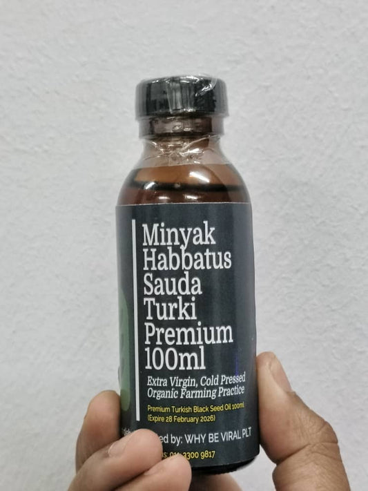 Minyak Habbatus Sauda Turki Premium 100ml