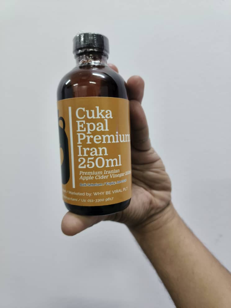 Cuka Epal Iran Premium 250ml