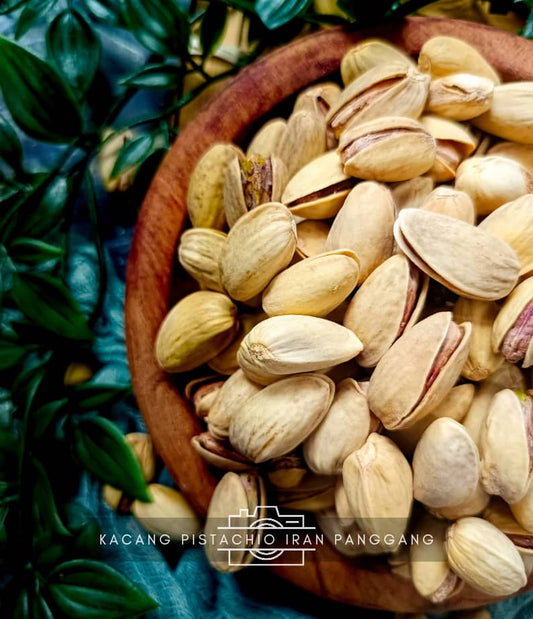 Kacang Pistachio Iran Panggang Gred AA 200g - Kacang Cerdik