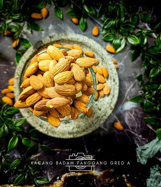 Kacang Badam Panggang Gred A 200G