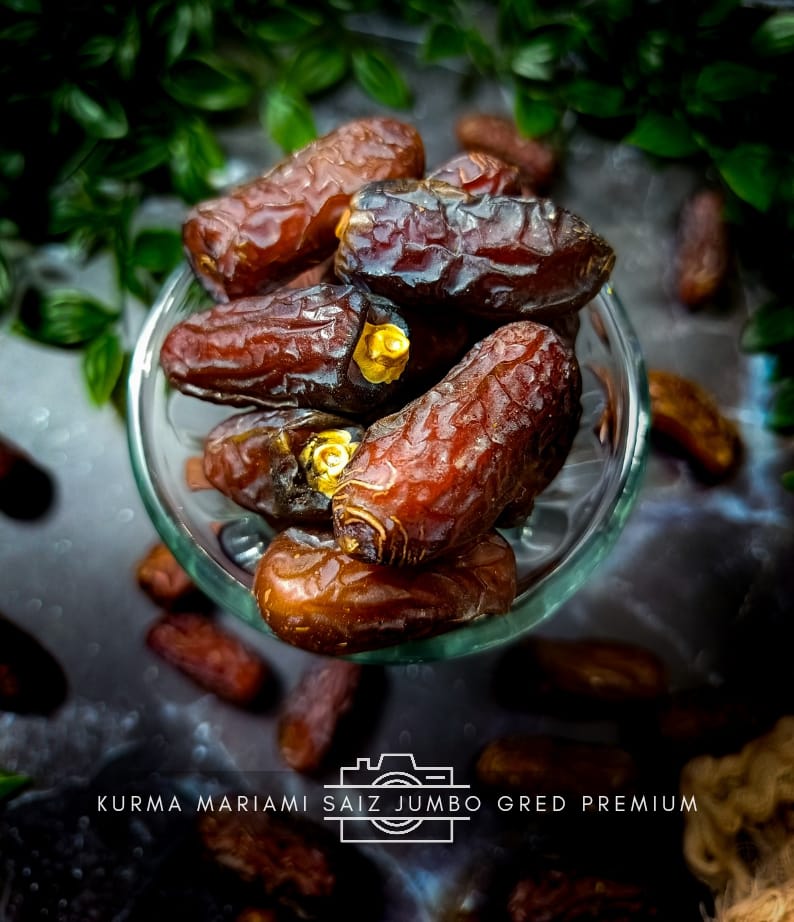 Kurma Mariami Saiz Jumbo Gred A 200 Gram