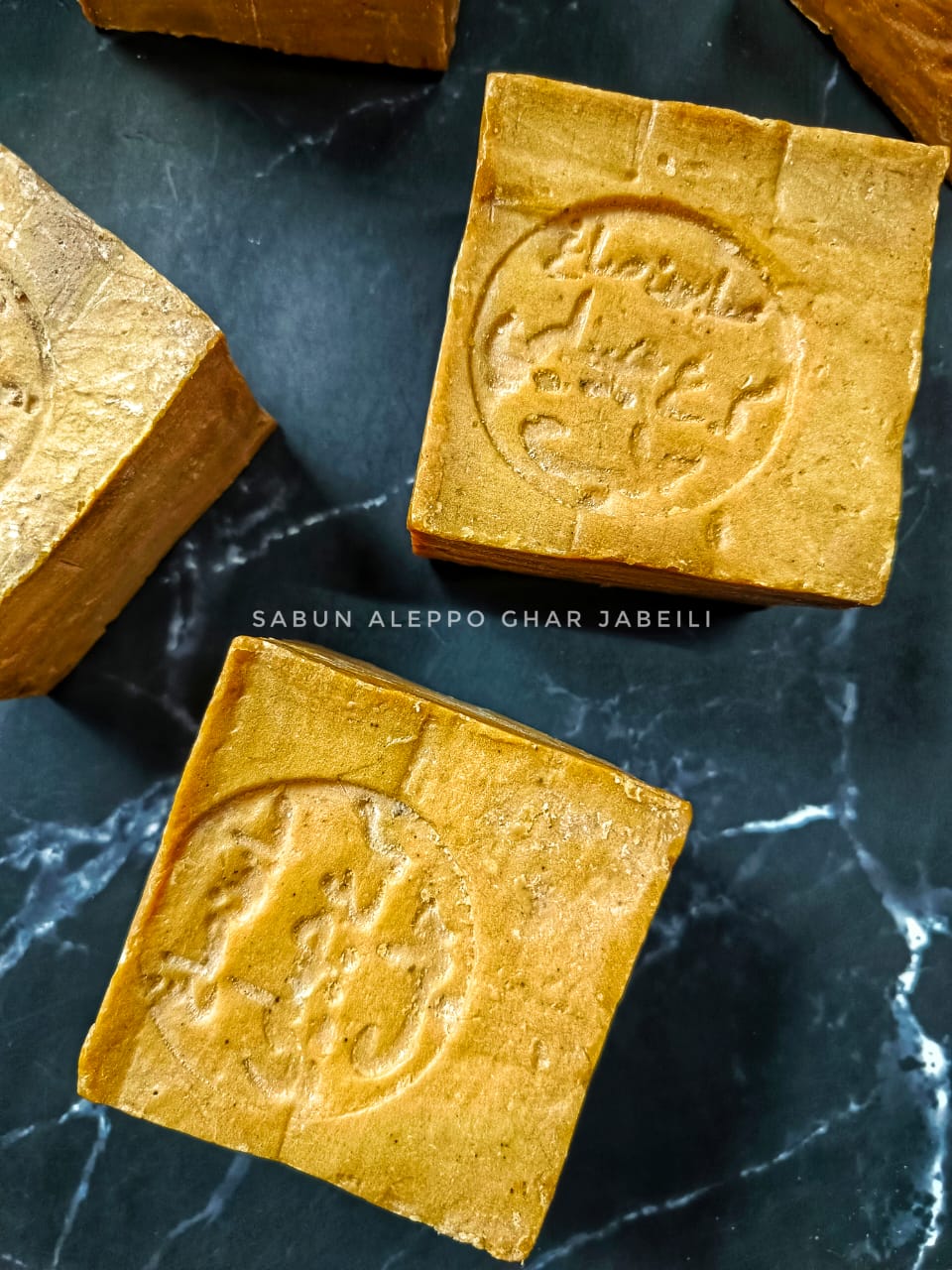 Kombo 2 Buku Sabun Aleppo Ghar Asli 5% Minyak Laurel 200gm