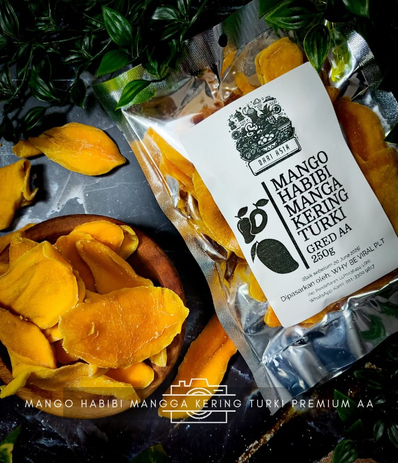 Mango Habibi Mangga Turki Kering Gred AA 200g