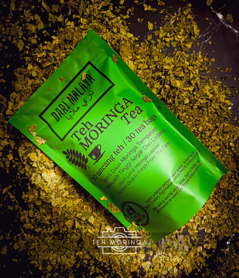 Teh Moringa Premium Dari Malaya 30 Uncang